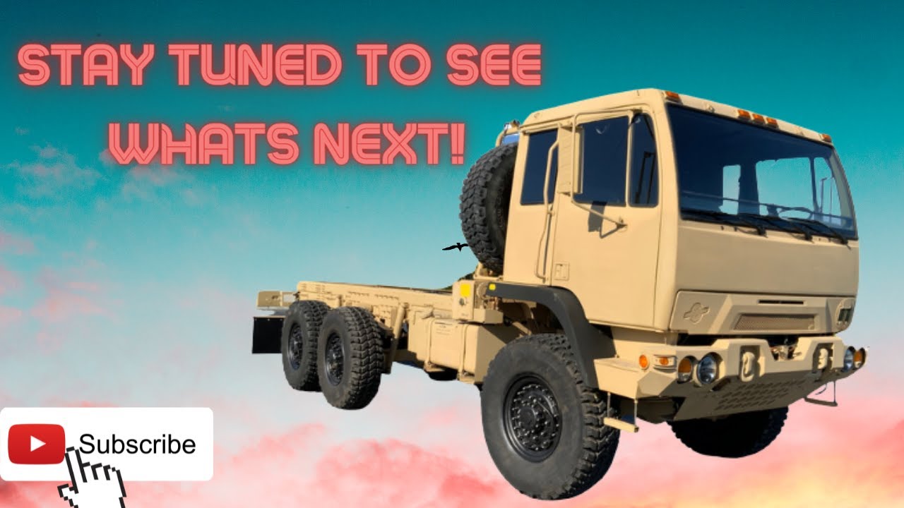 How will this M1085A1 Stewart & Stevenson be built out ?!?!