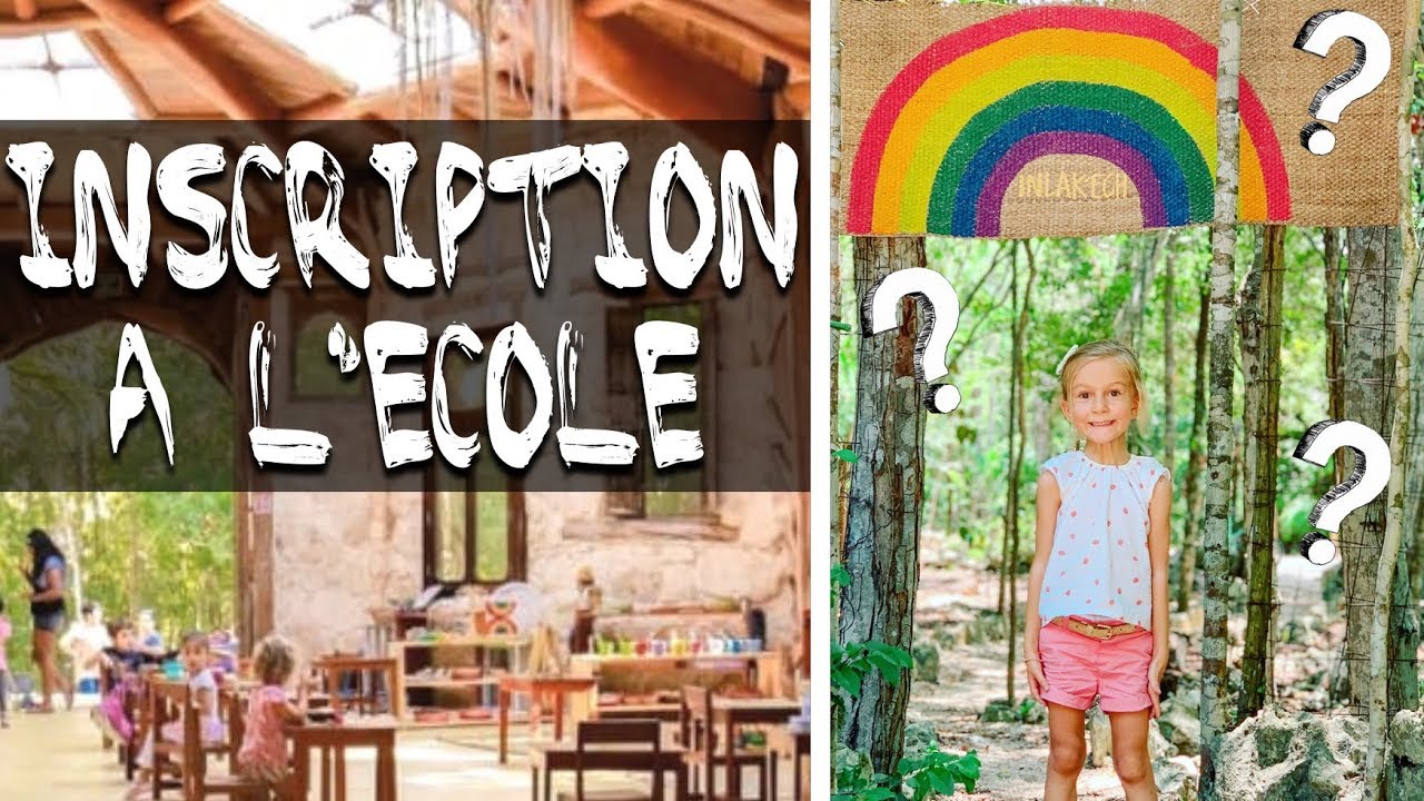 On inscrit les enfants à 