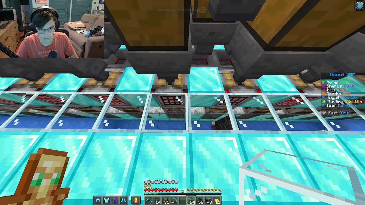 Building The Best Spawner base on donut SMP