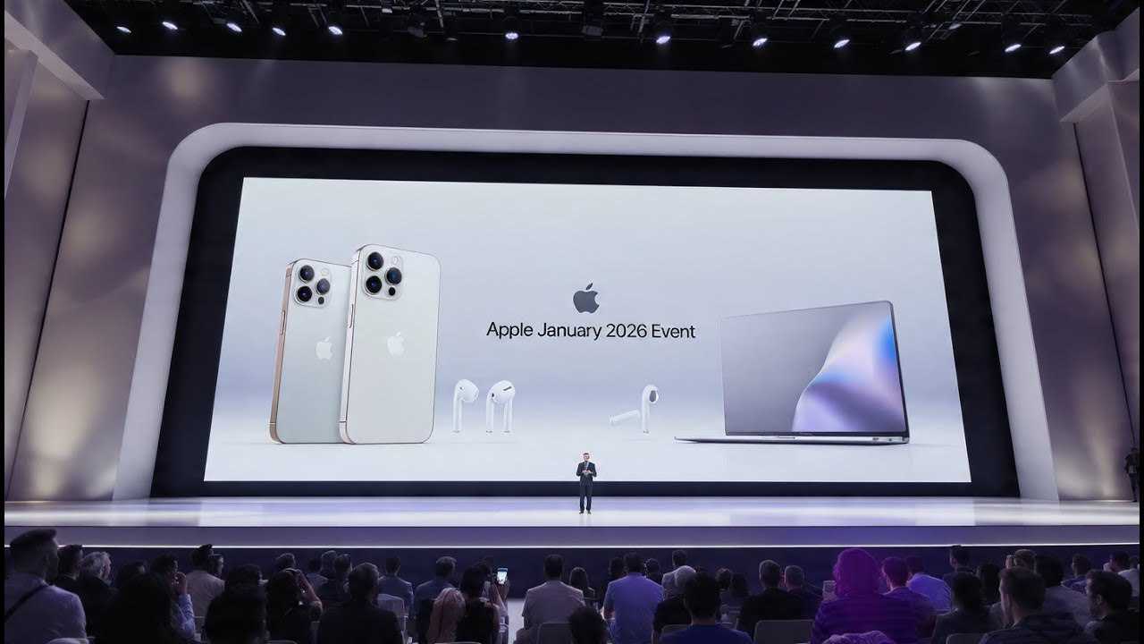 Презентация Apple в январе 2026 года: MacBook Pro с процессором M5 Max уже здесь! Самый большой с...