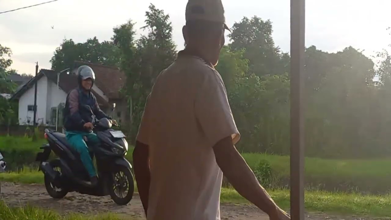 Menati BEDUG magrib dari sini  aja..