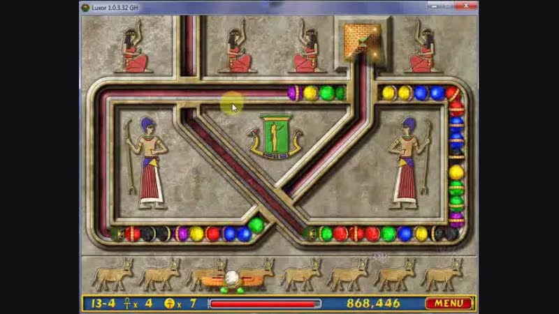 Luxor Game Level 13-4
