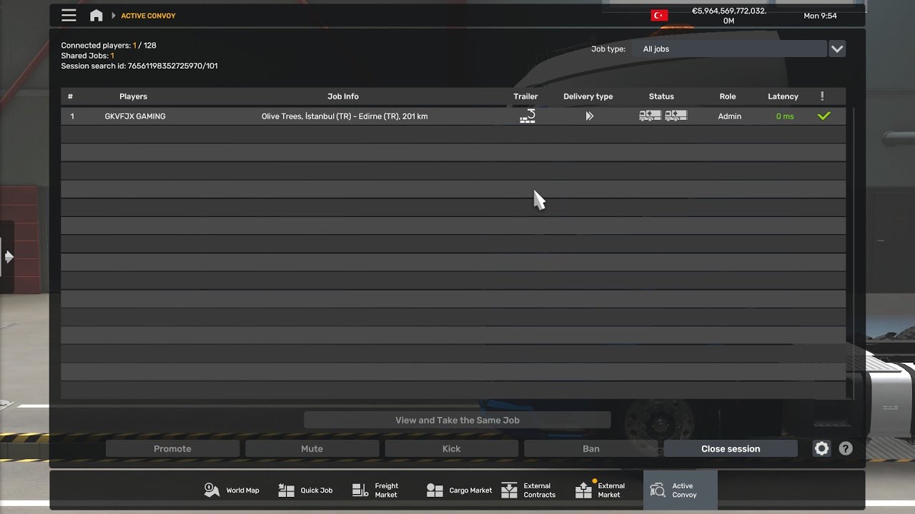 GKVFJX GAMING ETS2 1.50.0.48S BETA UPDATE HOW TO CREATE CONVOY WITH 128 PLAYERS ATS AND ETS2 1.50