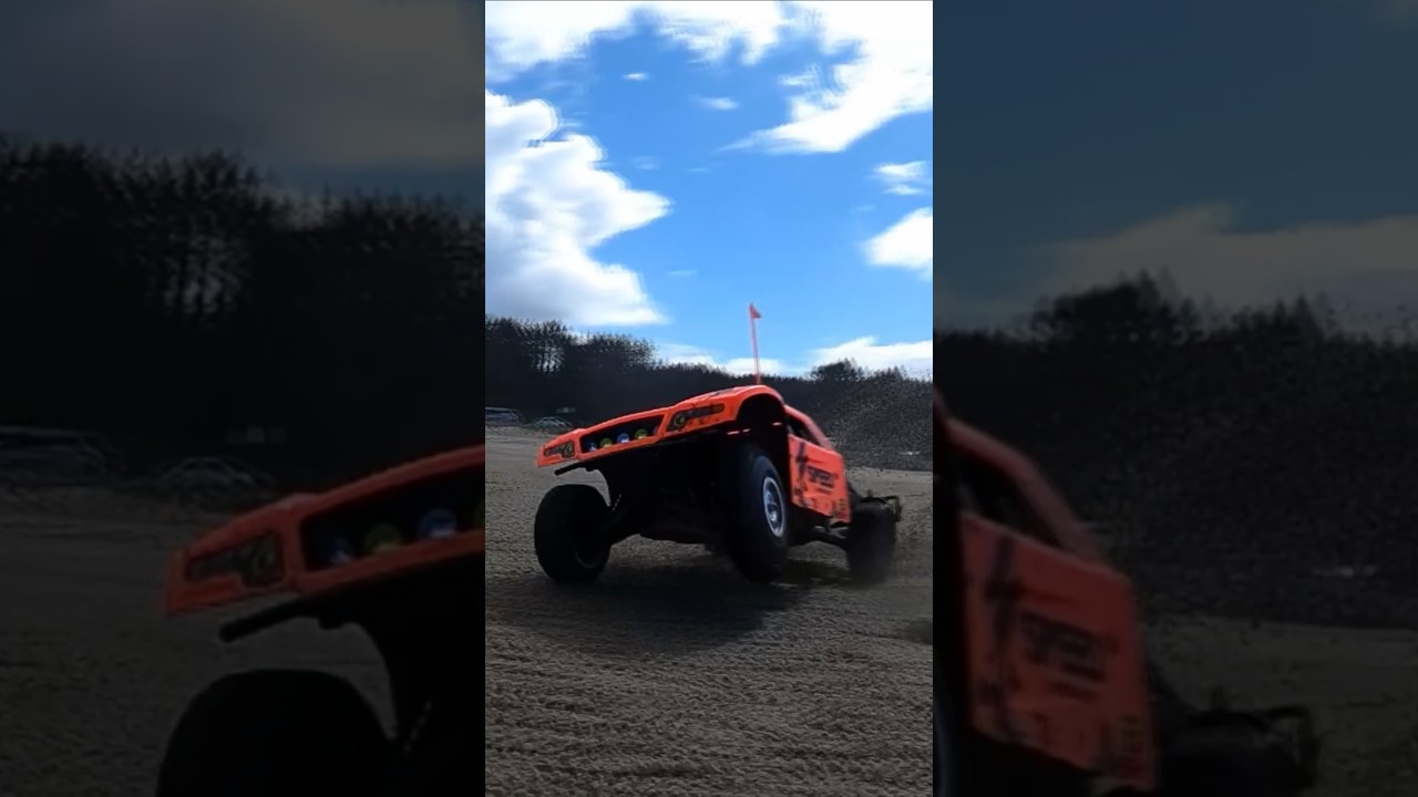 Scale RC Trophy Truck #rc #rccar #rctruck #hobby #shorts