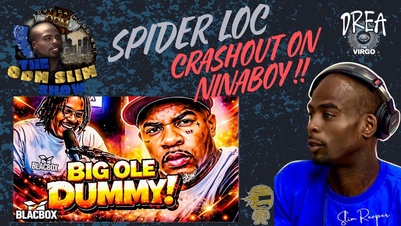 Spider Loc LOSES IT on Nina Boy?! “You Slow Dummy!” Full Crash Out 😳🔥
