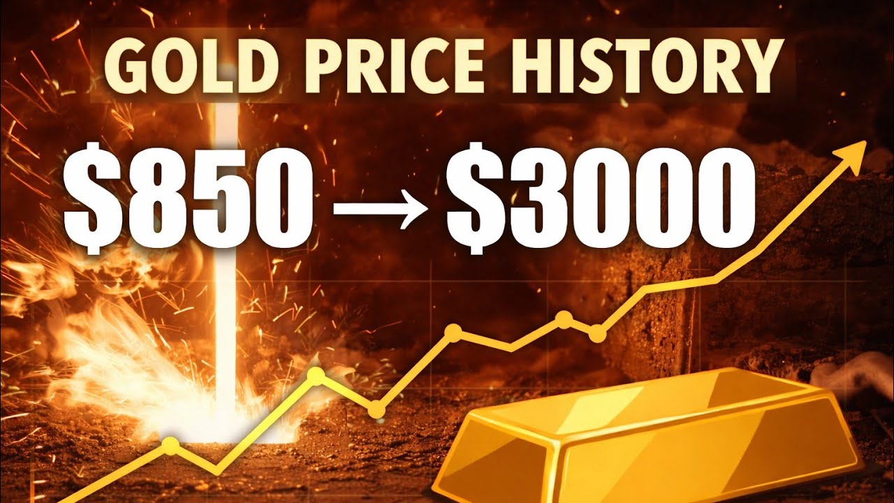 The Wild History of Gold Prices (1980&ndash;2026) &mdash; From Crash to $3,000