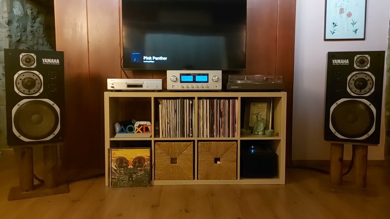 #Pink Panter #Luxman L-505UX #Yamaha NS-1000M #Fiio BTA30 Pro