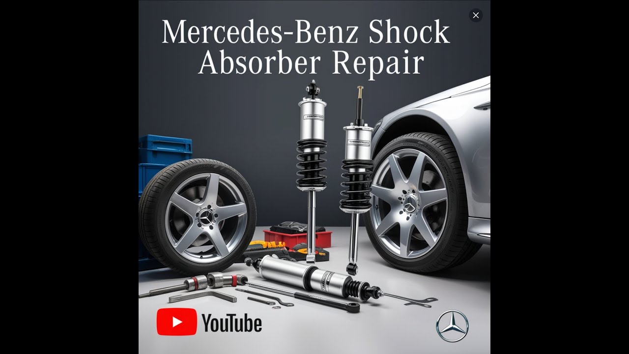 Cambio de amortiguadores Mercedes-benz w203.