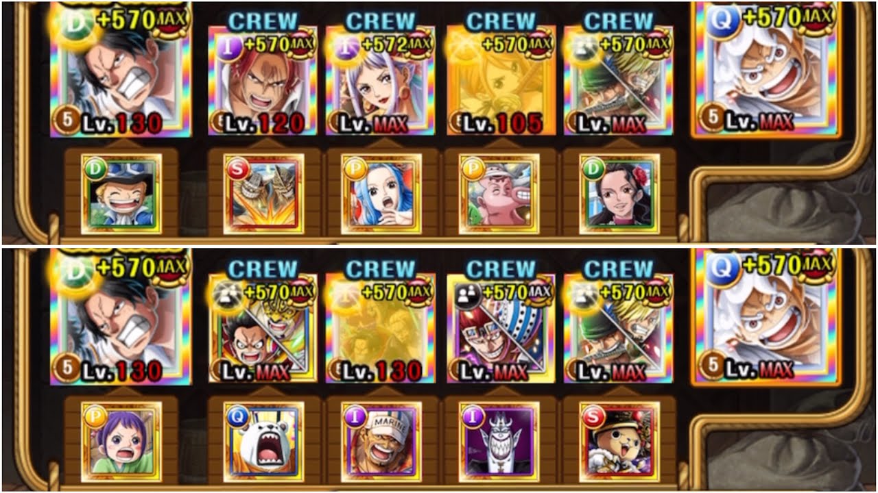 [OPTC] Kizuna vs. Super Boss Luffy & Law 15* -  No Elders (~2 Trillion against both bosses)