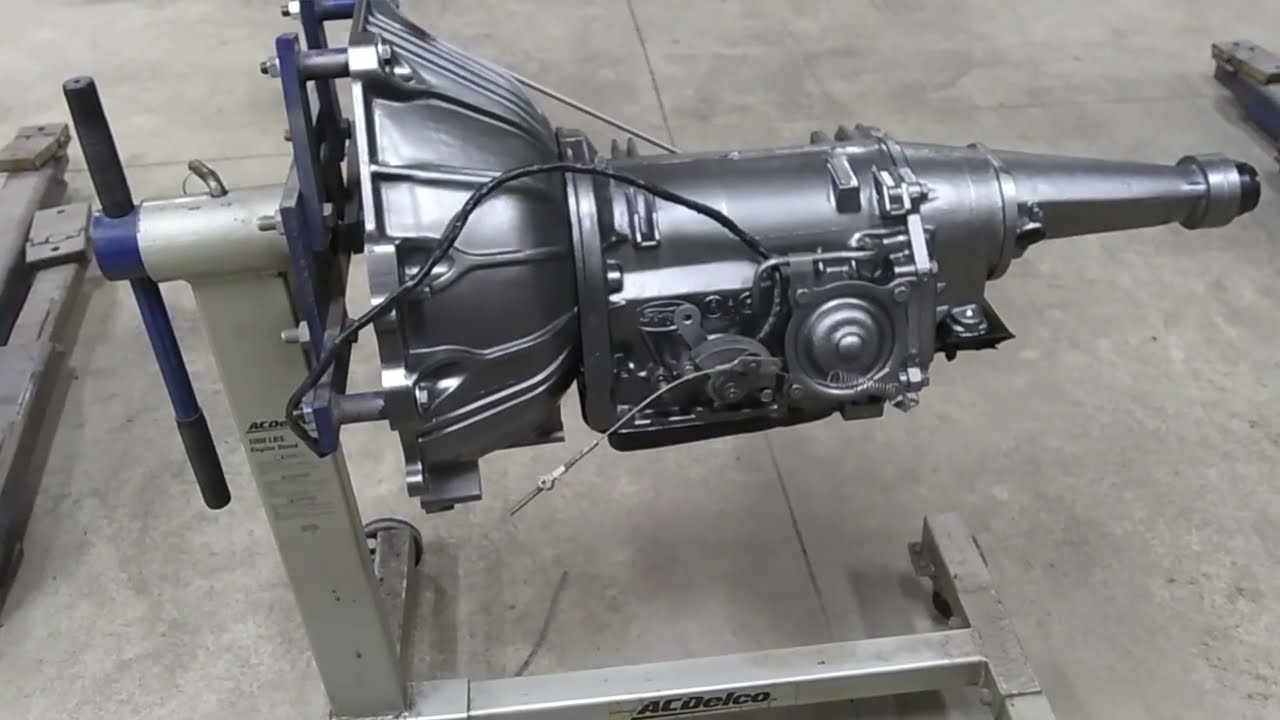 1968 Golden Nugget Special Mustang Part 53 C4 чистка и покраска трансмиссии, готово