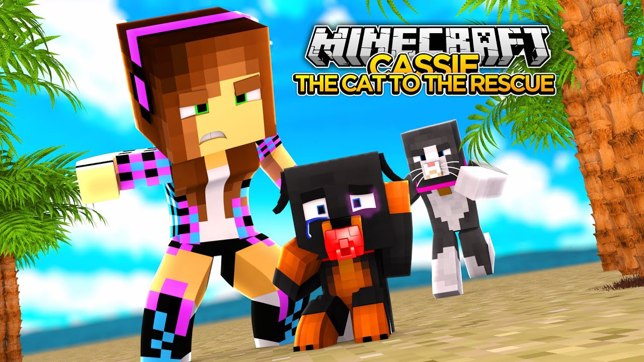 Minecraft - CASSIE SAVES MAX  - Little Baby Max