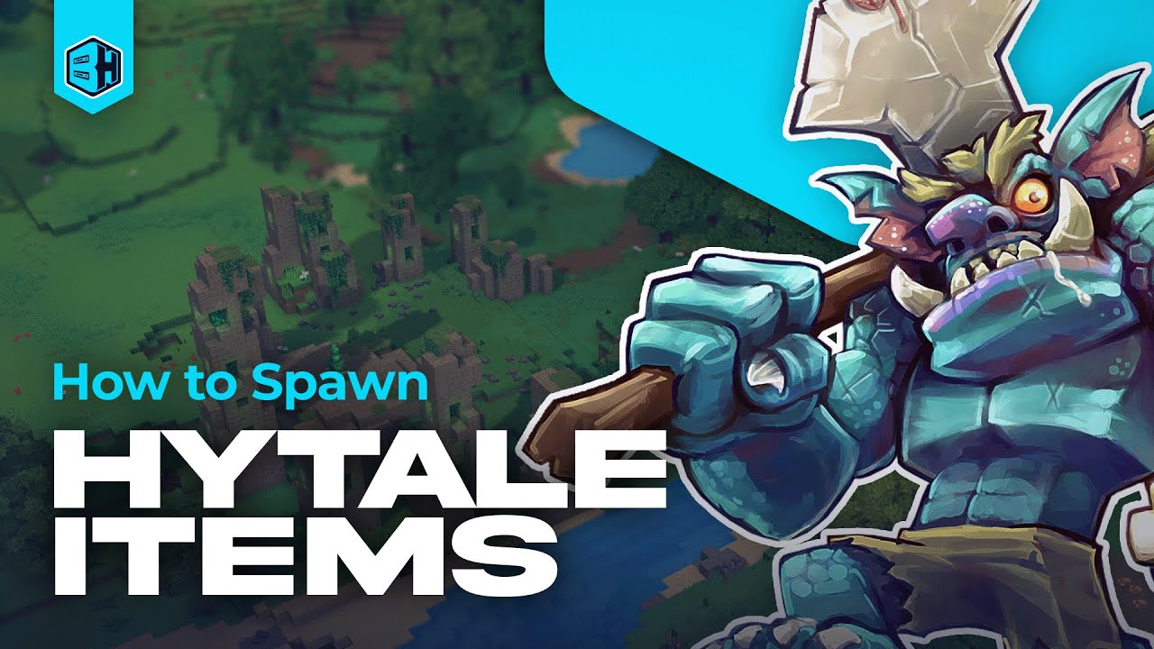 Как создавать предметы на сервере Hytale!