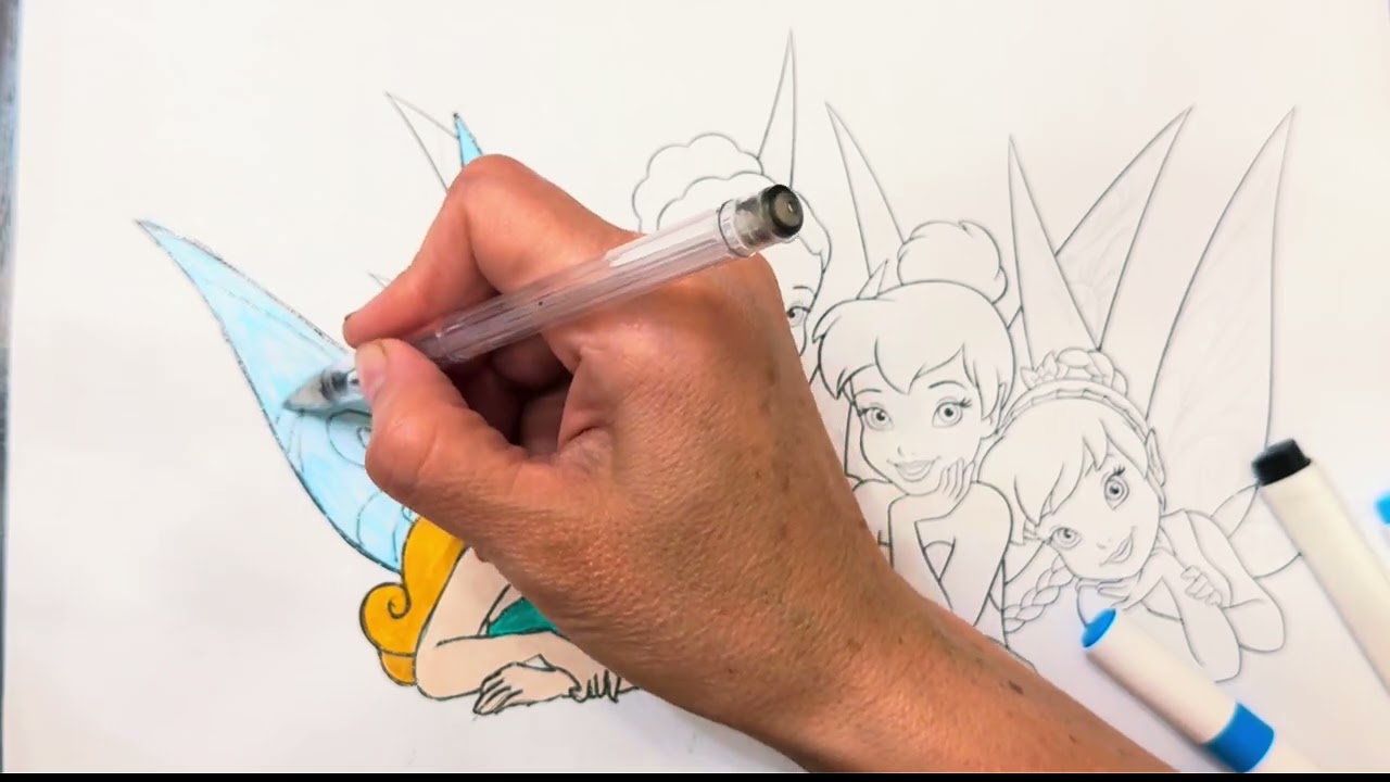 ✨ Magical Fairies Coloring – Beautiful Fairy Art! Cute & Sparkly 🧚‍♀️