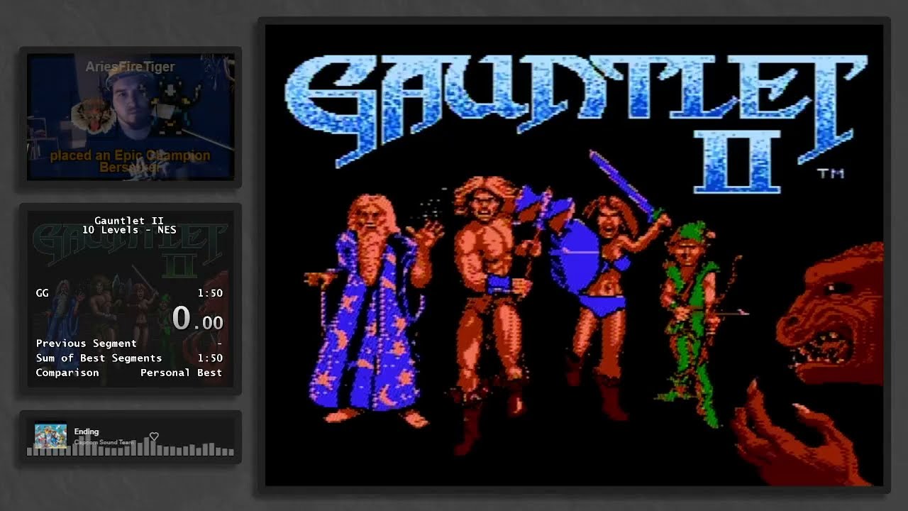 Gauntlet II Speedrun - 10 Levels in 1:46