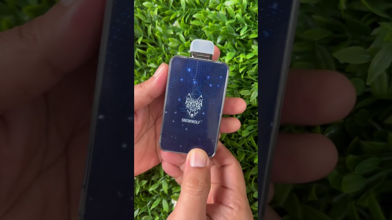 พอตใช้แล้วทิ้ง Nex Switch SNOWWOLF 16 หน้าจอทัสกรีน อย่างเท่ห์