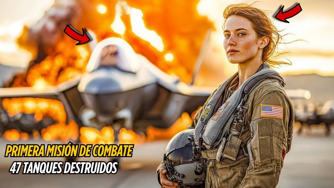 Nunca había volado en combate… hasta que la base fue rodeada y ella tomó el mando en el aire