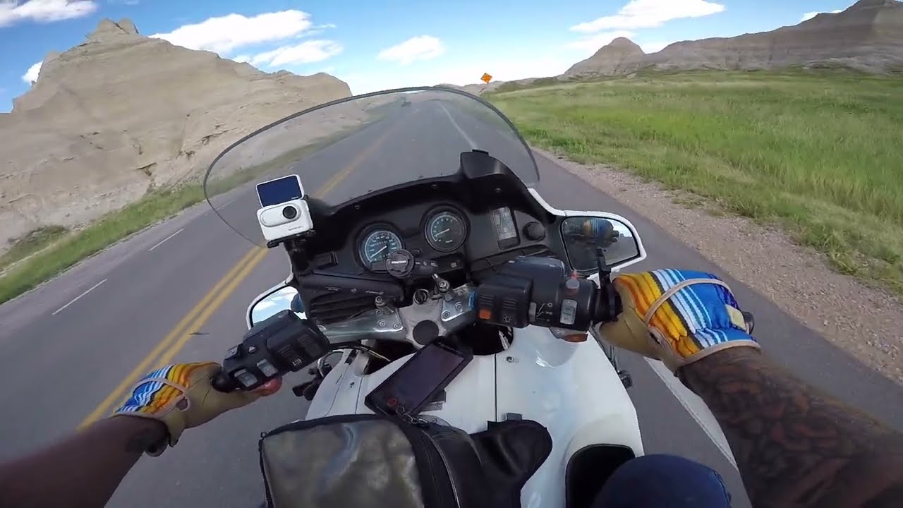 Like Riding a Motorcycle on Another Planet | Badlands National Park South Dakota