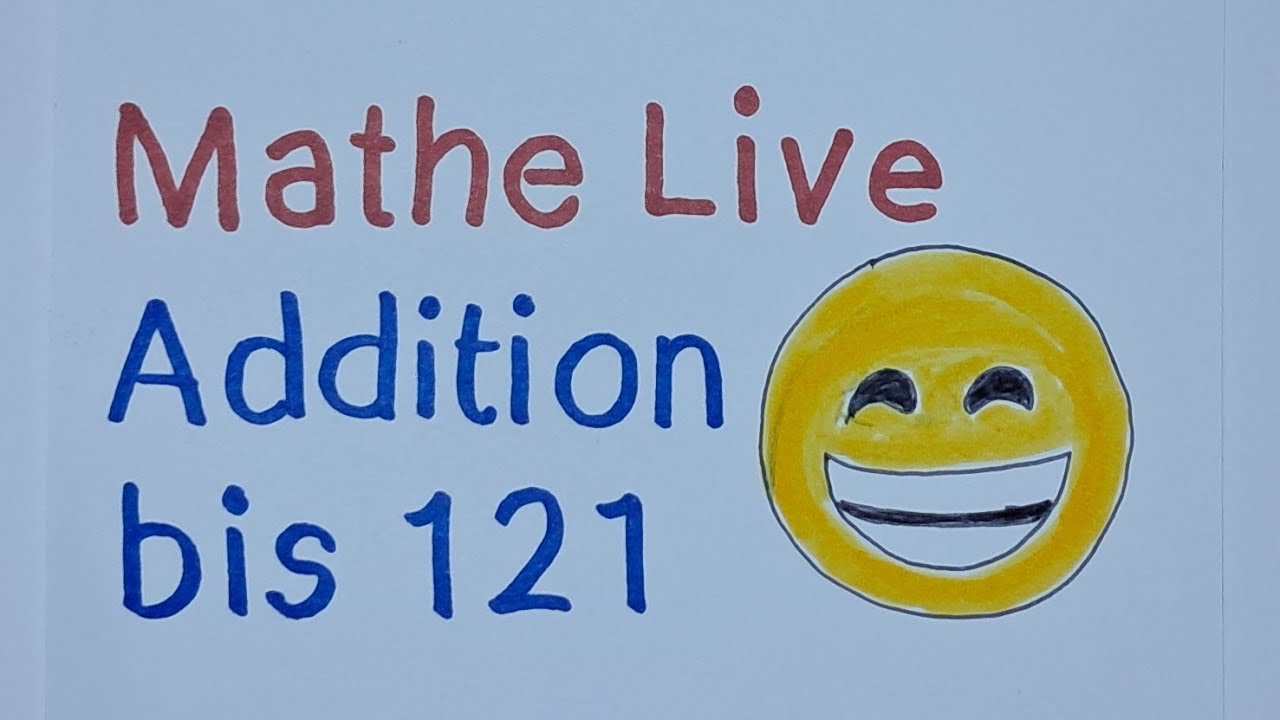 🔴🧠 Rechne JETZT mit! | Calculate LIVE!✏️➕ Mach mit! Addieren LIVE | Join the Math LIVE