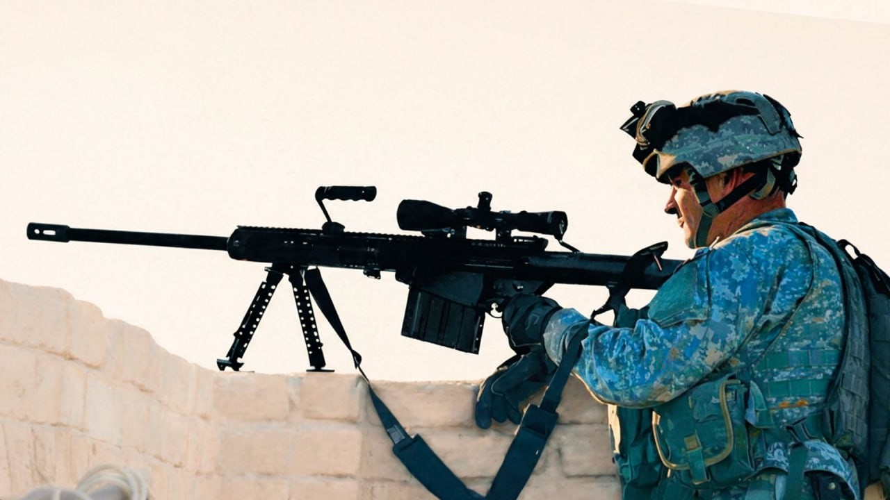 Темная Правда О Снайперской Винтовке Barrett .50 Cal
