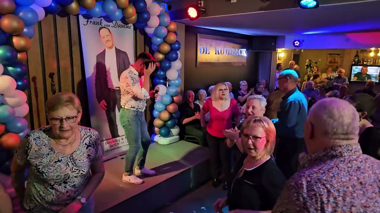 Feest in de tent / Manuela -  Frank Van Damme - DE KOMBACK  - Ninove