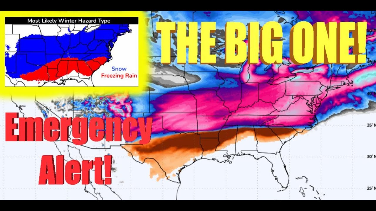 This Winter Storm Will Be The Big One! A Worse Case Scenario