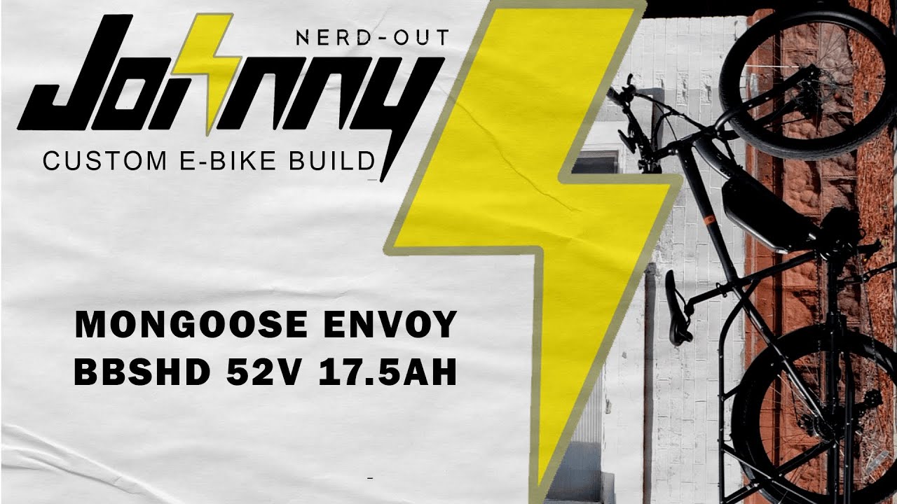 Custom E-bike build: Mongoose Envoy Cargo Bike Bafang 1000w BBSHD 52v 17.5ah