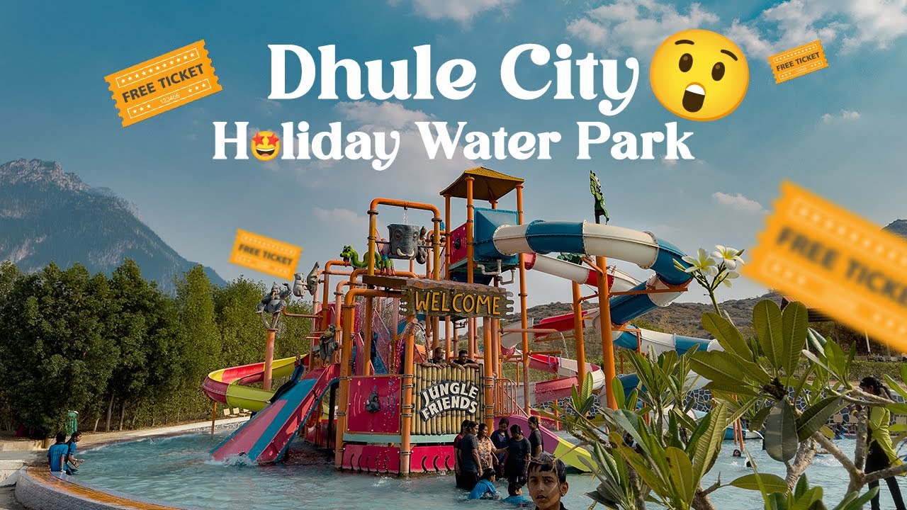 Dhule City My Holiday Water Park | Holi Special 🍻| Free Tickets ?😱