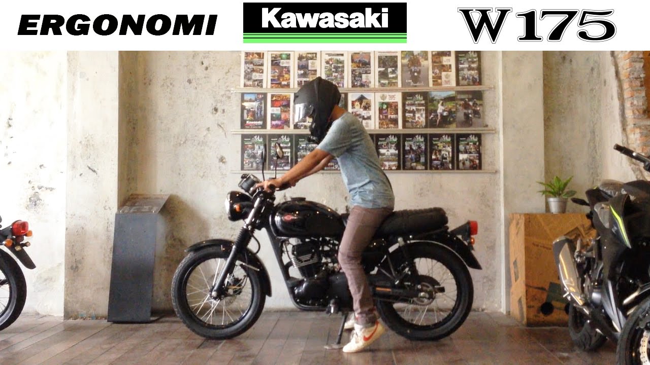 Ergonomi Kawasaki W175 SE 2021