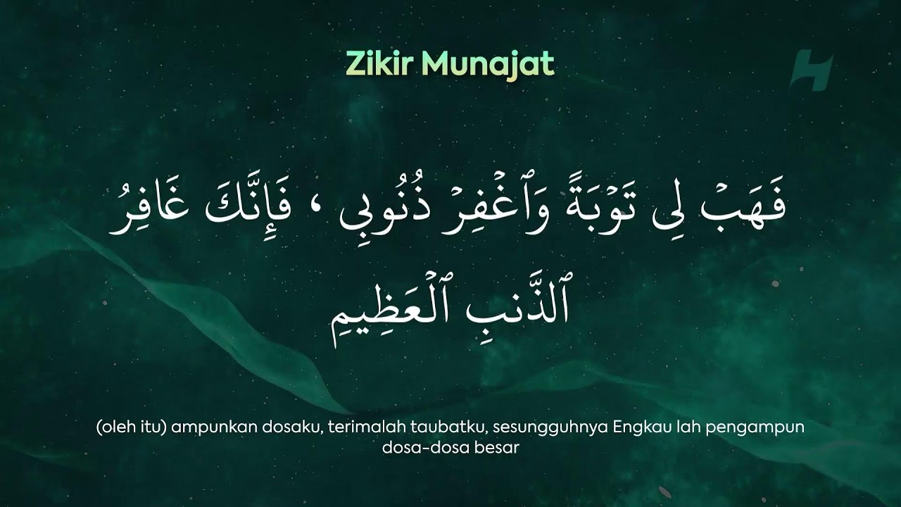 Zikir Munajat Bersama Haffa ✨