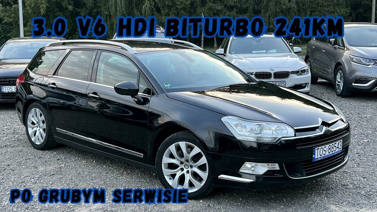 Citroen C5 3.0 V6 HDI 241KM 🇩🇪 IMPORT 🇩🇪 HYDRO 💦 EXCLUSIVE 💥 FABRYCZNY LAKIER 💯 AUTOMAT 😍