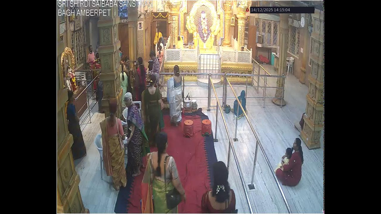 Sri Shirdi Sai Baba Sansthan Bagh Amberpet Live Stream