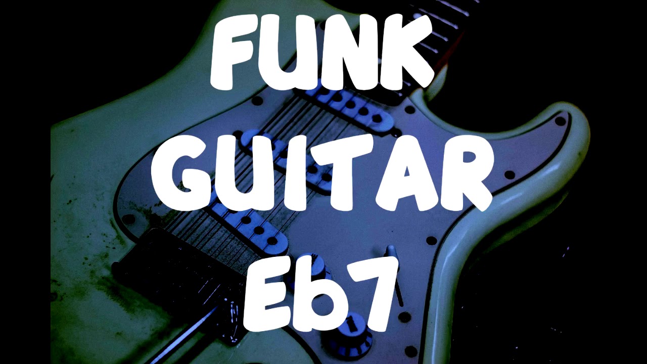🎼 Backing Tracks Funk GUITAR - Eb7