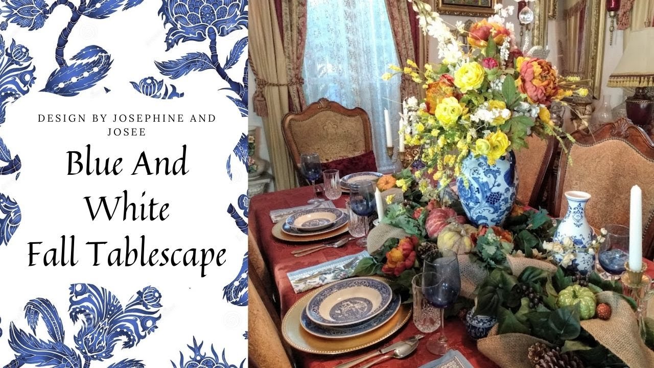 Chinoiseries Thanksgiving Fall  Tablescape  2021 Thanksgiving Tablesetting