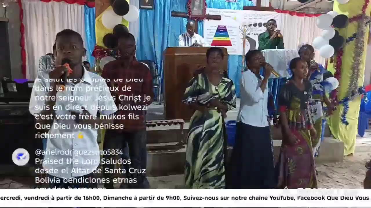 Live streaming of TABERNACLE DE LUBAO