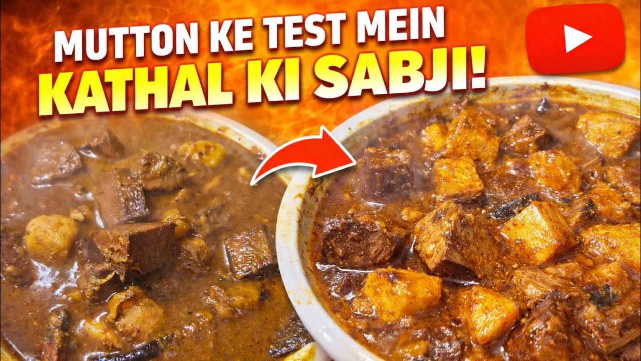 Mutton Jaisa Swad! Kathal ki Sabji 😱 | Veg Mutton Recip/