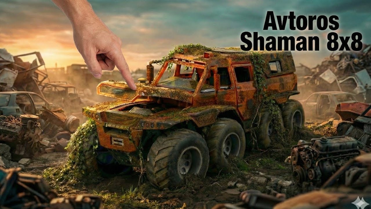 Reviving the Avtoros Shaman 8x8: A Complete Restoration Journey 
