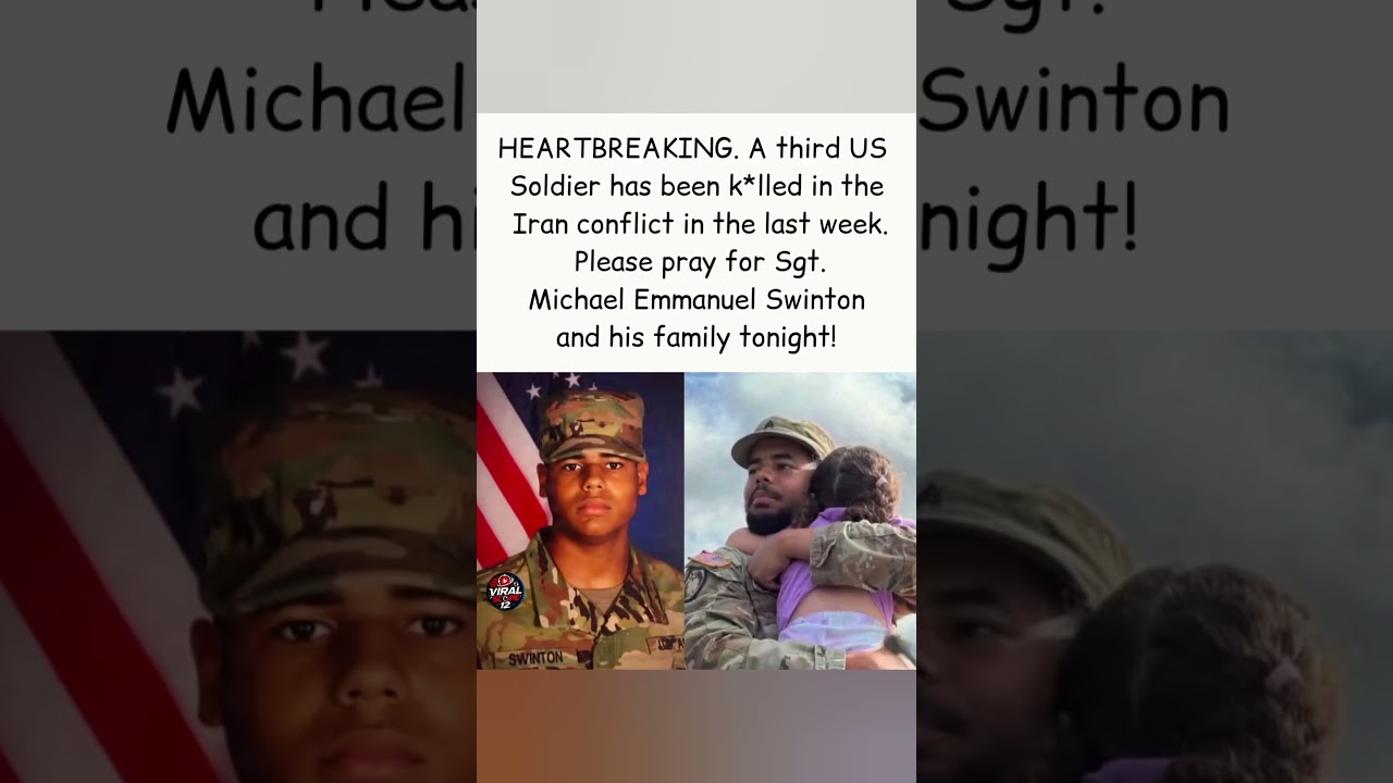 A Third US Soldier Lost in the Conflict#shorts #military #breakingnews #restinpeace