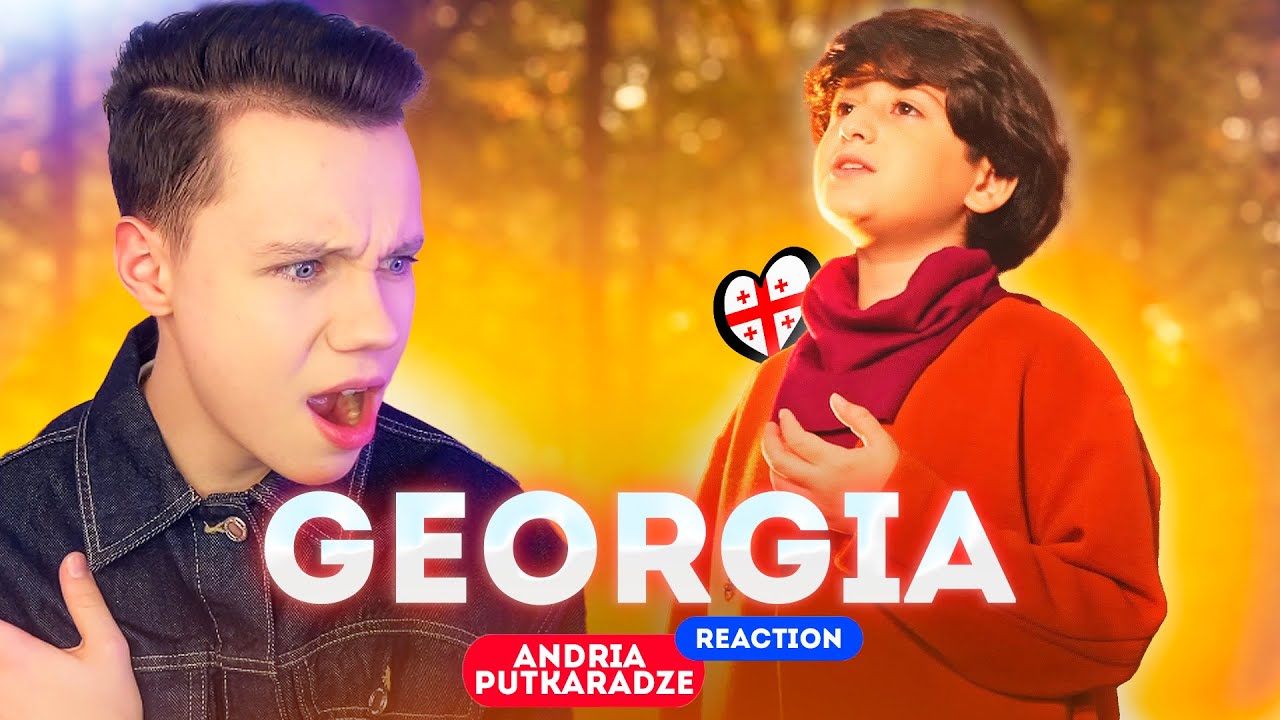 REACTION: GEORGIA - Andria Putkaradze - Junior Eurovision 2024 - РЕАКЦИЯ - Детское Евровидение 2024