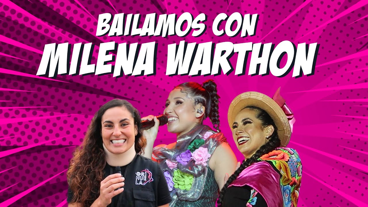 BAILAMOS EN EL CONCIERTO DE MILENA WARTHON - LAS ORIHUELA