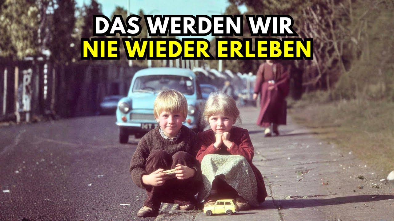 Wenn du in Deutschland der 1970er Jahre aufgewachsen bist … das wird dich zum Weinen bringen 😢