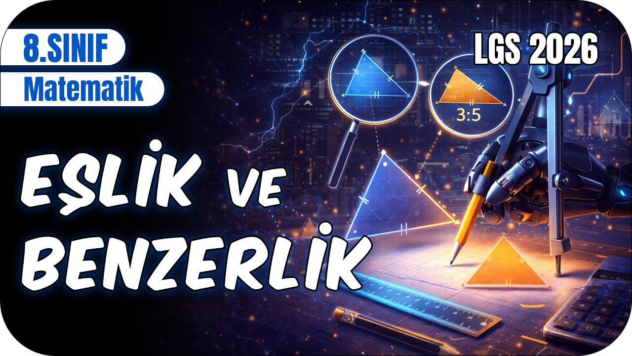 Eşlik ve Benzerlik 📘 8MAT25 #2026LGS