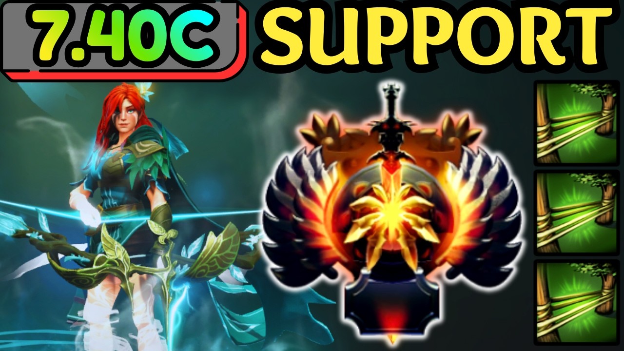 🔥 WINDRANGER SUPPORT — 17 KILLS ?! SHACKLE & TEAMFIGHT | DOTA 2 🔥