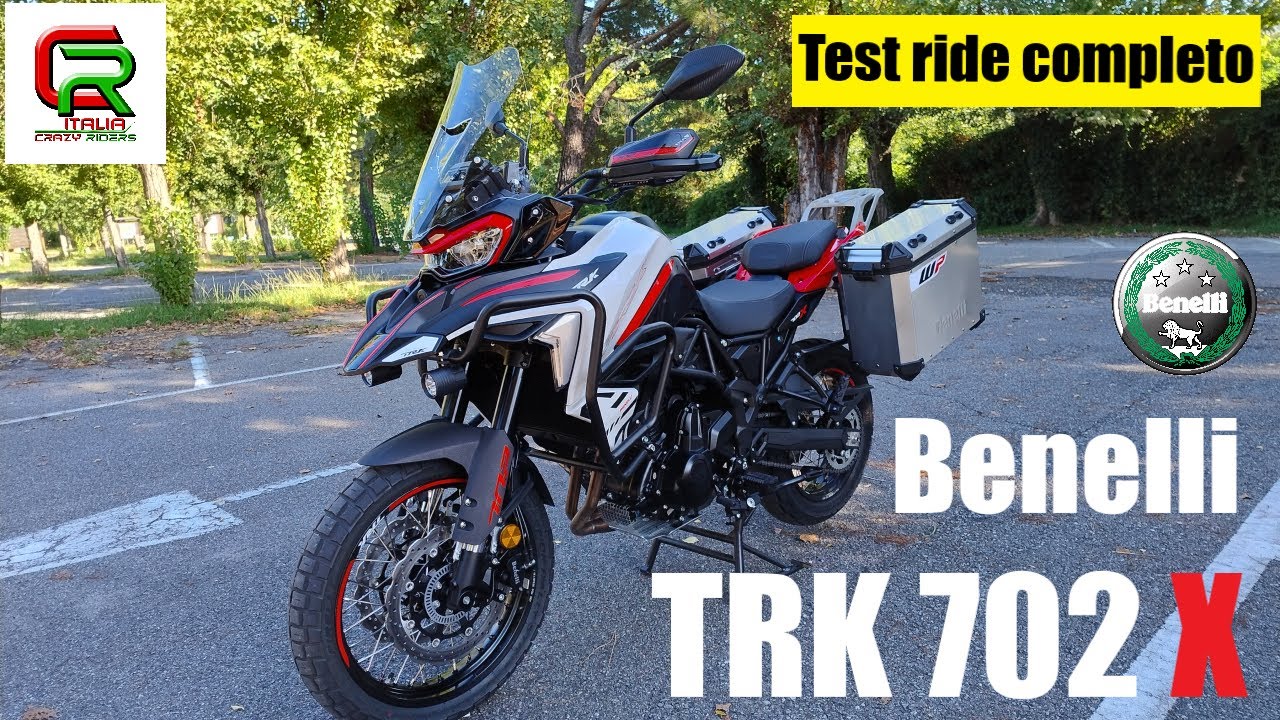 Benelli TRK 702 X  test ride completo (English subtitles)