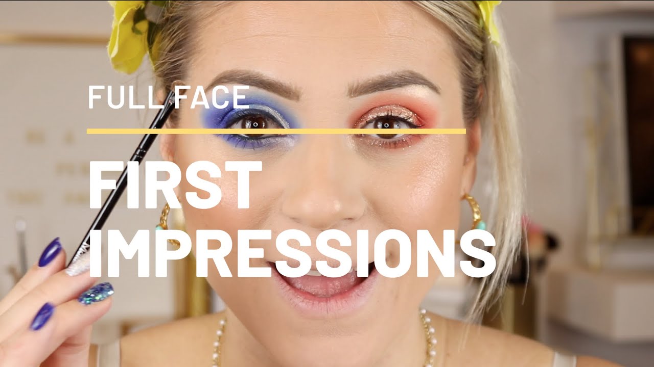 FULL FACE - FIRST IMPRESSIONS || GIO DREVELI ||