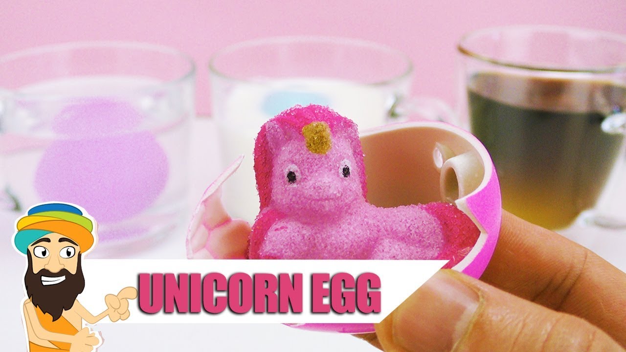 Experiment Spielzeug | GROWING EGG UNICORN 24H in MILCH und COLA | Spielzeug Guru