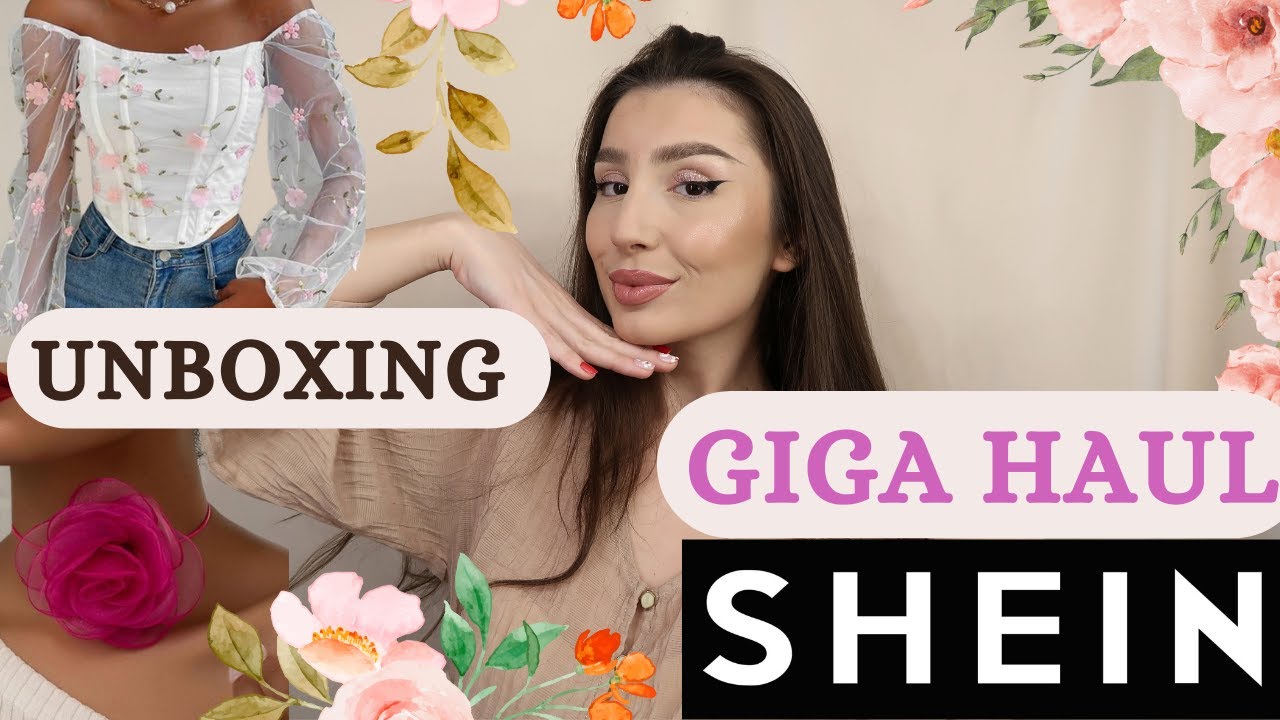#shein GIGA HAUL SHEIN | Unboxing SHEIN Spring/Summer haul | Try on Haul | Accesorii & haine