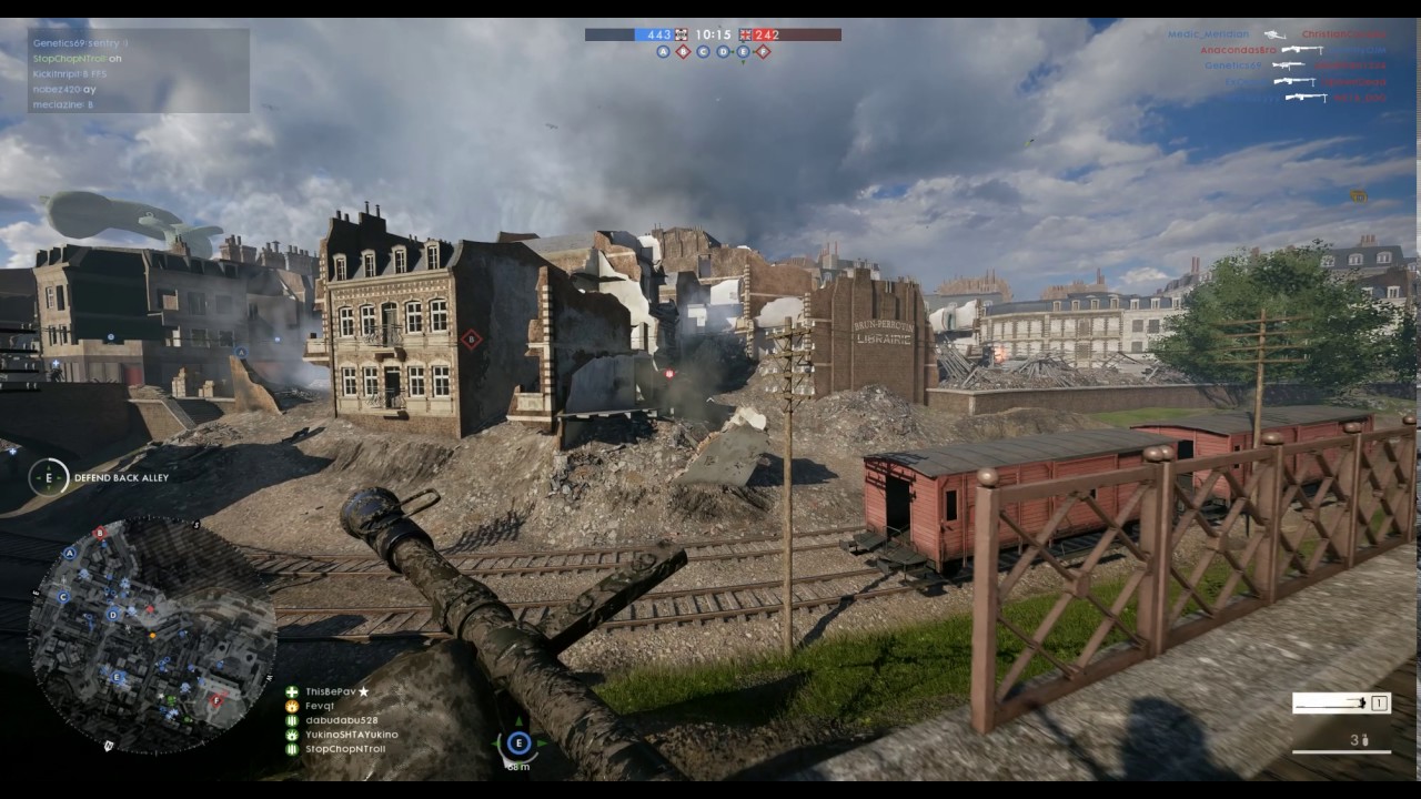 BATTLEFIELD 1 - 51-0 Flametrooper Killstreak | BF1 Elite gameplay