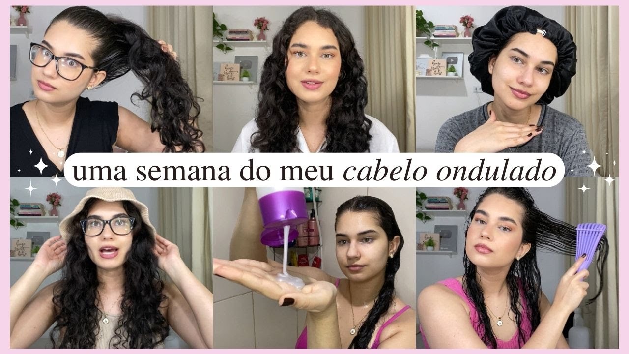 UMA SEMANA do meu CABELO ONDULADO *na real* 5 | Ana Moraes