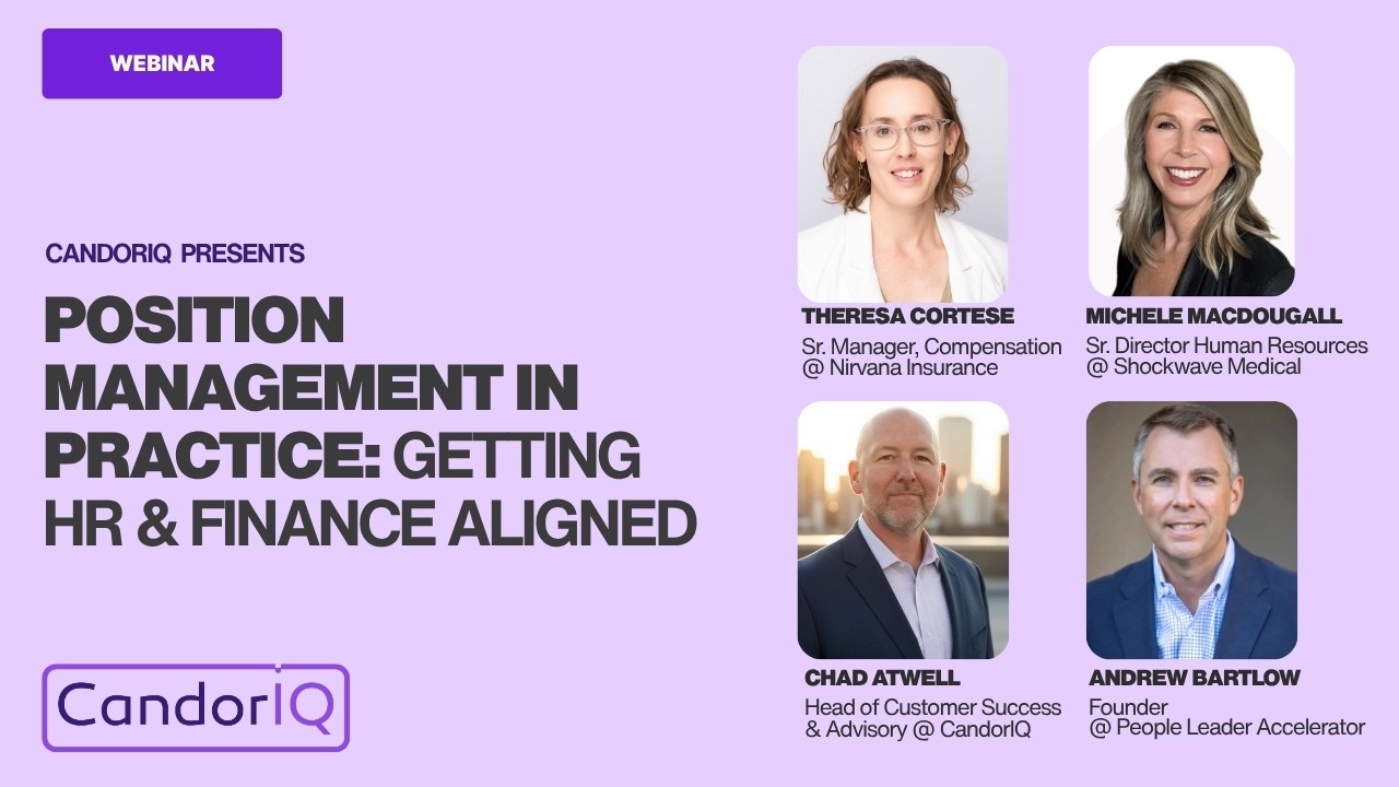 Position Management in Practice: Getting HR and Finance Aligned