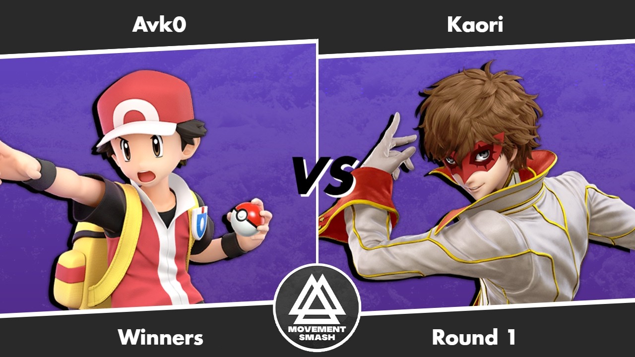Movement Smash # 255: Avk0 (Pokemon Trainer) vs Kaori (Joker)